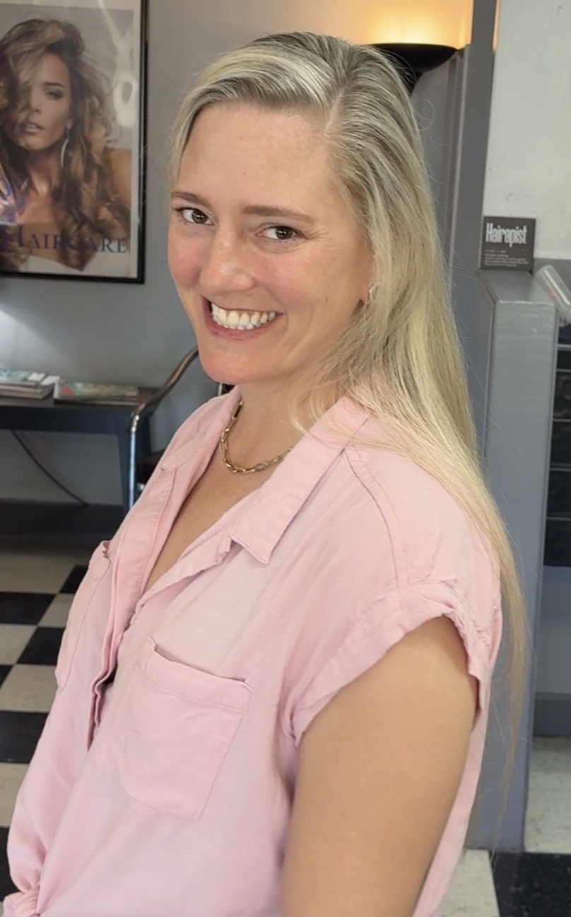 Cashmere Blonde inspired by Carolyn Bessette Kennedy created at Salon International Charleston SC